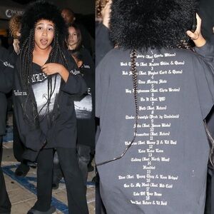 YZY Vultures Long Sleeve Tee – Black (Oversized Fit)